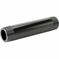 Bsc Preferred Thick-Wall Welded Steel Pipe Nipple Threaded on Both Ends 3/4 Pipe Size 4-1/2 Long 4550K415